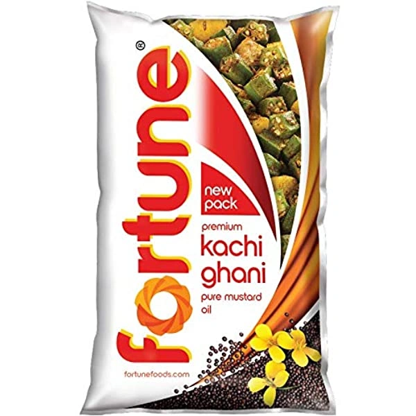 fortune kacchi Ghani Musturd Oil 1Ltr