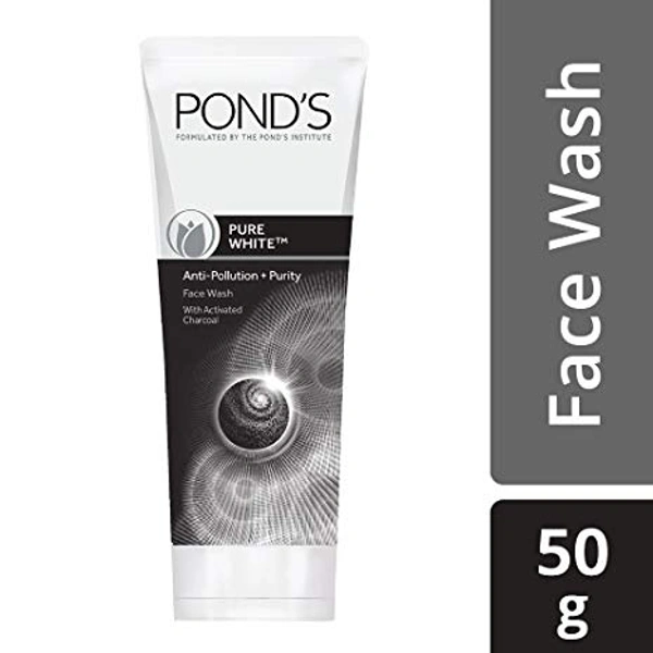 Ponds Pure White Ani Pollution Face Wash 50G