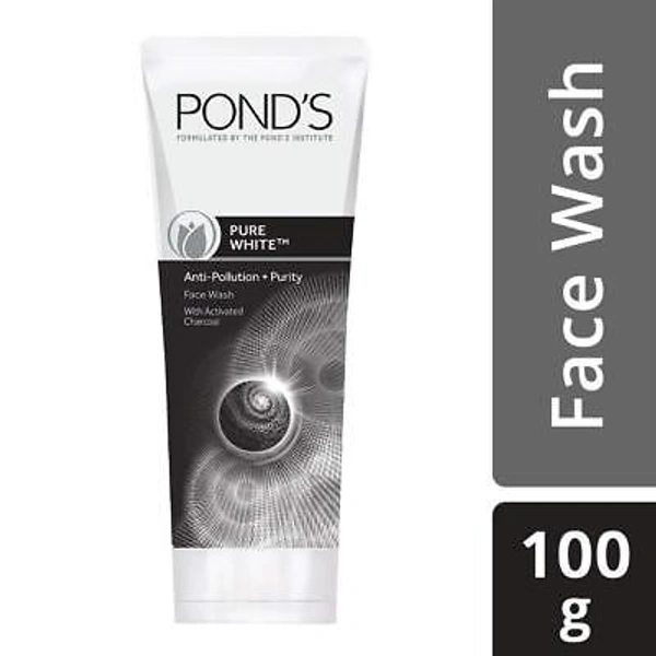 Ponds Pure White Ani Pollution Face Wash 100G