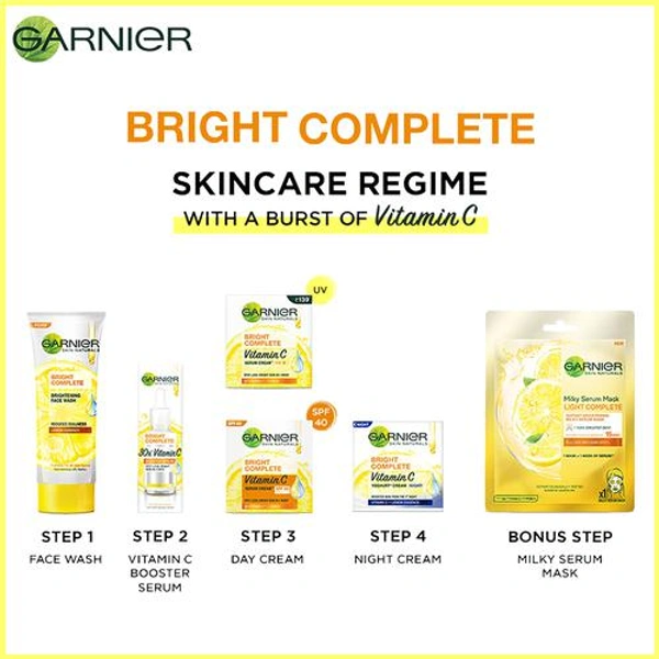 Garnier Bright complete Vitamin c Cream  - 23GM