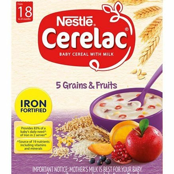 Cerelac  - 5 Grains & Fruits