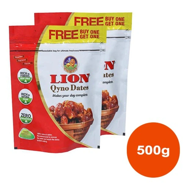 Lion Qyno Dates 500G Buy 1 Get 1 Free