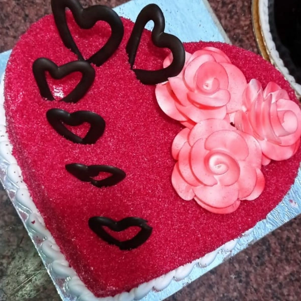 Fresh Cake Heart Sape  - 1KG