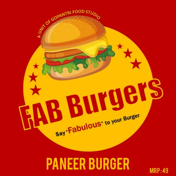 Fab Paneer Burger
