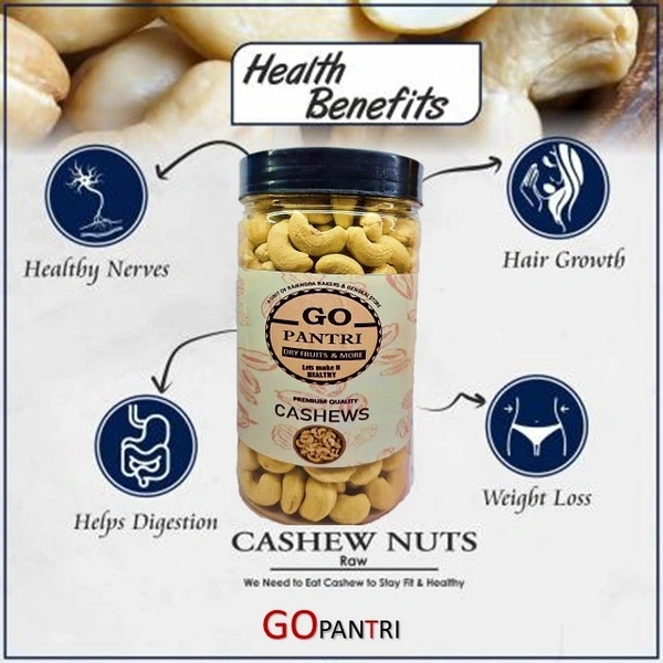 GOPANTRI Cashew 500G Jar