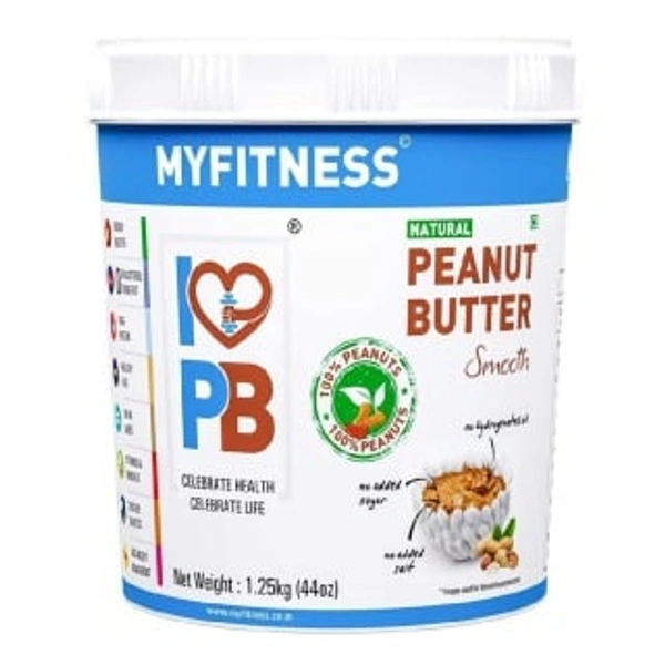 MYFITNESS Peanut Butter Natural Crunch 1.2KG