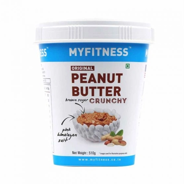 MYFITNESS Peanut Butter Original Crunchy 510G