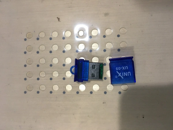 UNIX 2.0 USB Card Reader - Blue, 2.0