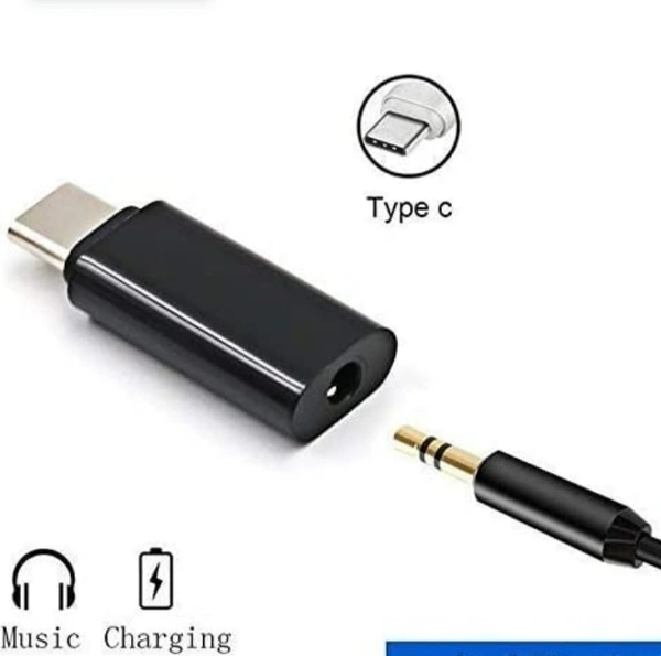 Oxw USB Type C Headphone - Black, USB