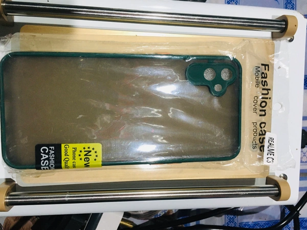 REALME C3 Back Cover Mobile - Mercury, Cover