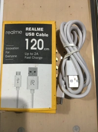 REALME USB Cable - White, To 2A