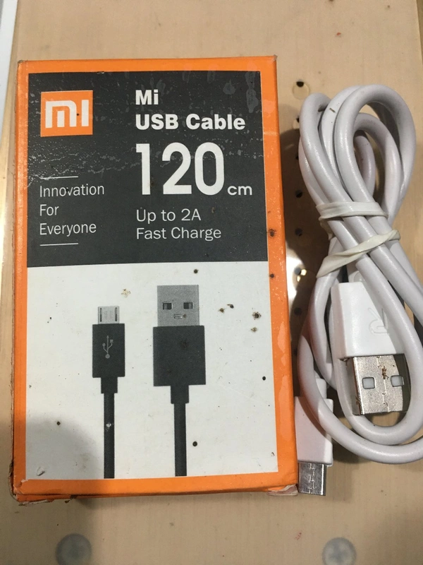 Mi USB Cable - White, To -2A