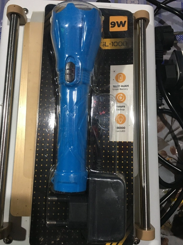 LDE 9w/ 1800 MAH Li-ion Battery - Blue, GL-1000