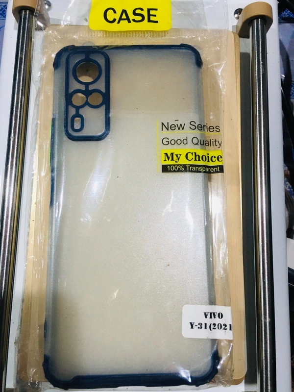 VivO Y-31 Back Cover - Silver, Y-31
