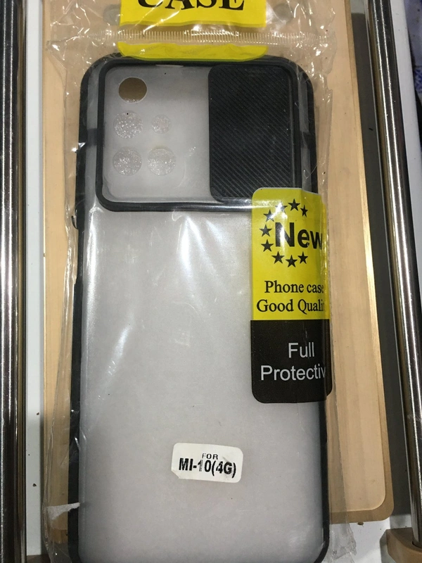 Mi-10 Back Cover - Silver, 10