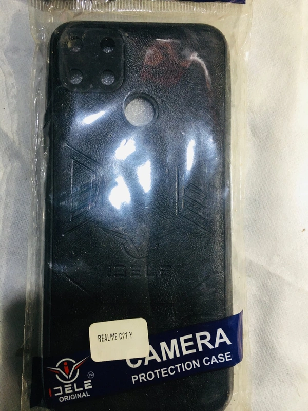 REALME C21.yBack Cover - Dorado, C-21