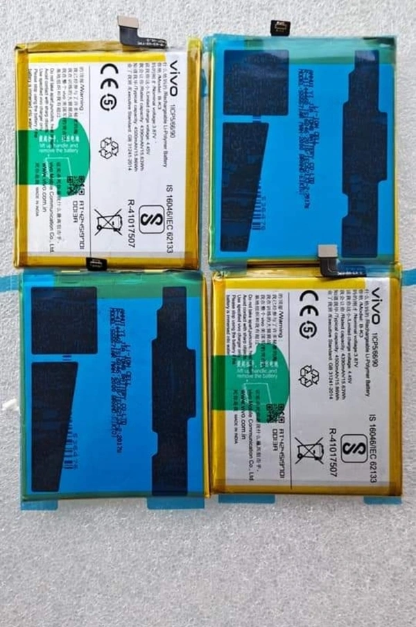 Mobail Battery Mi/ Vivo/OPPO/Realme  Coll. - Silver, Coll. 7204057922