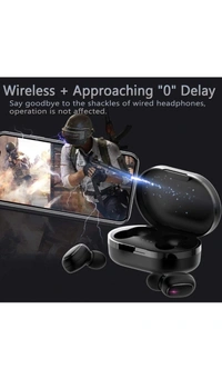 True Bluetooth Headphones Wireless 5.2 - Black, M5