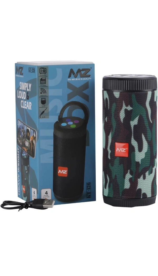 MZ Speakers,DJ Bluetooth Output Power 4.5w*2 /1200mah/input DC5v - Verdun Green, KT.125