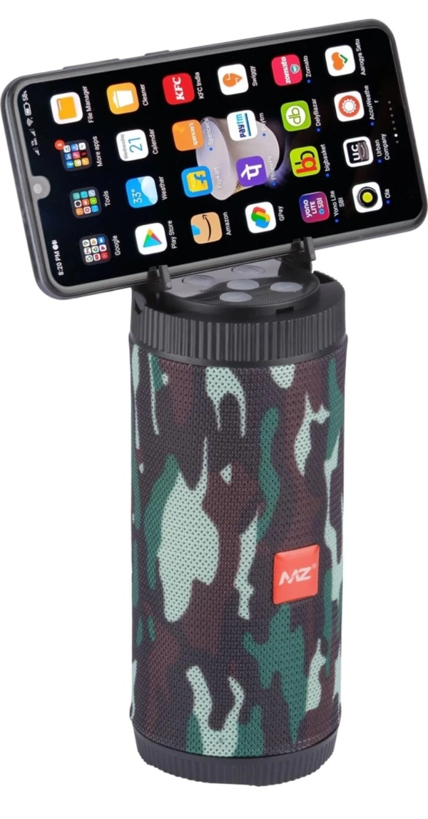 MZ Speakers,DJ Bluetooth Output Power 4.5w*2 /1200mah/input DC5v - Verdun Green, KT.125