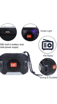 MZ Speakers,DJ Bluetooth Output Power 4.5w /1000mah/input DC5v - Black, MZ.A005