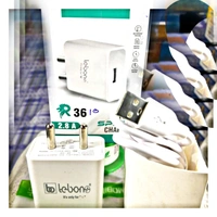 Lcbon USB D Charger Output-DC5V 2.4 Amp/Model R36 In India  - White, R-36