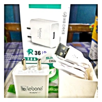 Lcbon USB D Charger Output-DC5V 2.4 Amp/Model R36 In India  - White, R-36