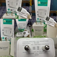 Lcbon USB D Charger Output-DC5V 2.4 Amp/Model R36 In India  - White, R-36