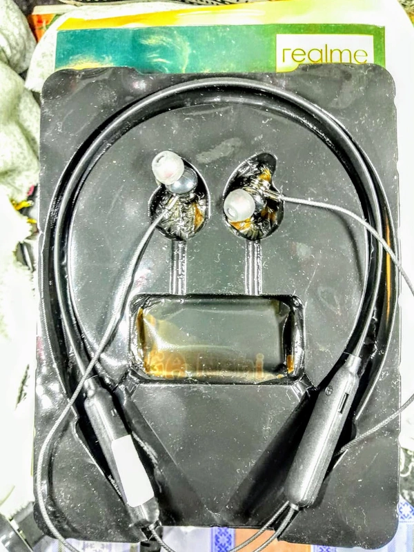 Realme Bass Bluetooth 5.0 Headphone /48H.URS  - Black, H.48