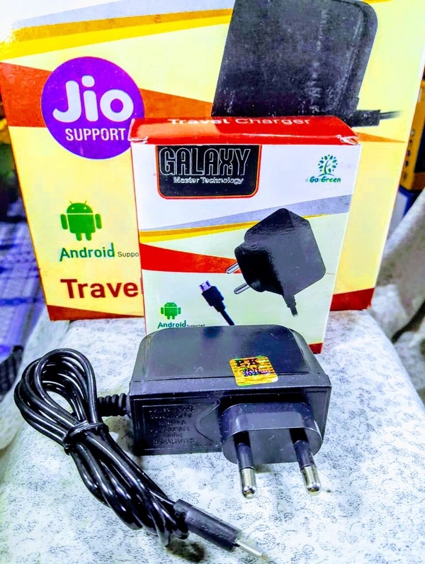 GALAXY Travel Charger Output DC/5.5V.dc1amp/3.5w Max - Black, LG-3500