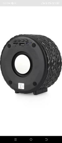 Mz Speaker S663🔊 Dj Power 😱 - Black, S663