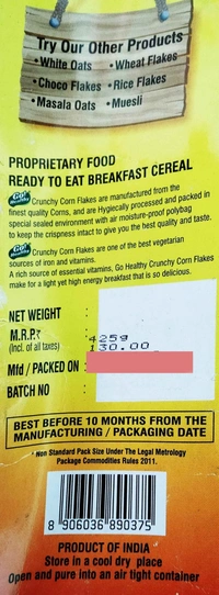 Corn Flakes - Go Healthy 425g - 425 g