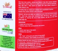 Oats - John Miller 500g (jar) - 500 g