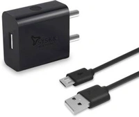 SMPH STAR  Mobile Charging Adapter 2.4mp 220v  Fast Charging Pack of 1  - Black
