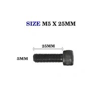 M5 X 20 MM High Tension Allen Bolte (pack of 10) - M6 X 20 MM Length