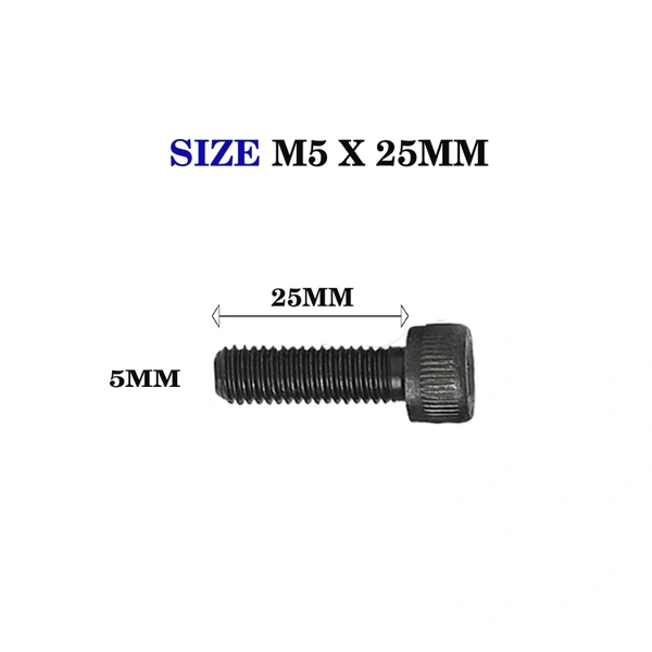 M5 X 20 MM High Tension Allen Bolte (pack of 10) - M6 X 20 MM Length
