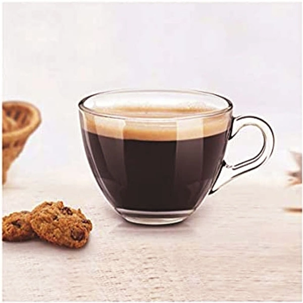 Glass cup( Pack of 1) for Tea Coffee Ice Cream 80Ml