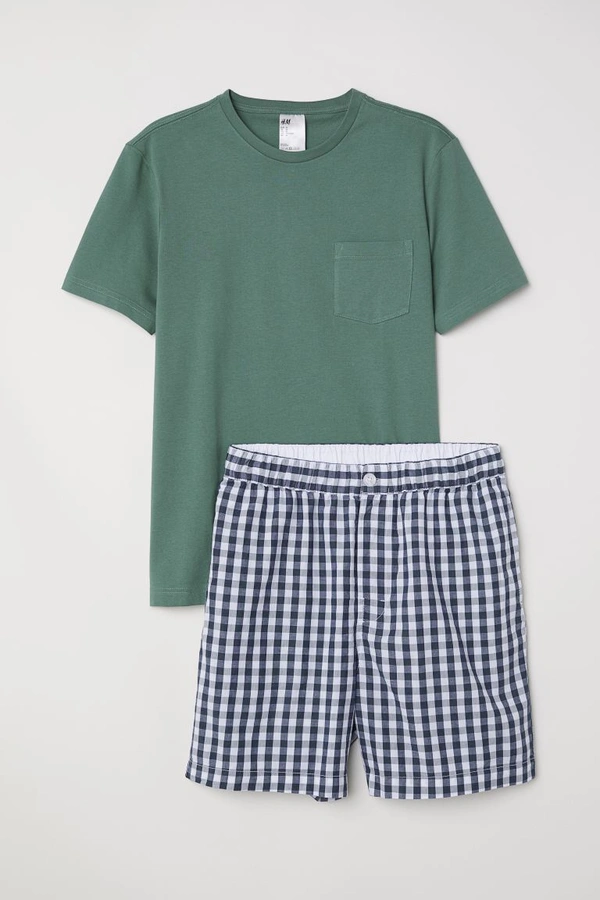 half sleeve t shirt And Nikar  - S, Teal