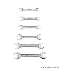 STANLEY  Double Open End Spanner-Matte Finish-(14 * 15mm) ( 16 * 17) - 6 X 7