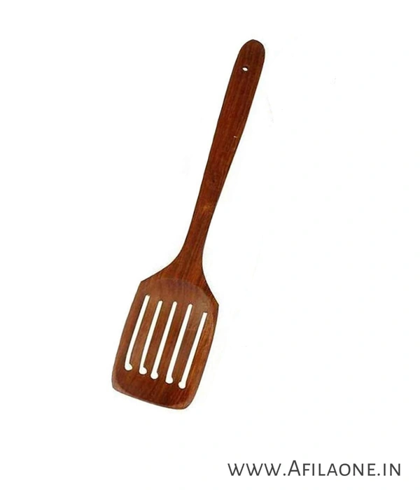 SMPH STAR  Wooden Serving and Cooking Spoon Kitchen Utensil Set of 1 - Bourbon, Medium