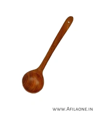 Wooden Cooking Spoons( Set of 5) Non-Stick Serving and Cooking Spoon Kitchen Tools Utensil, - Brown
