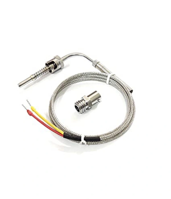 AUTOMATION K TYPE CRAL (SRPING ADJUSTABLE) THERMOCOUPLE SENSOR (1 METER) - S S Cable, 2 Meter Length