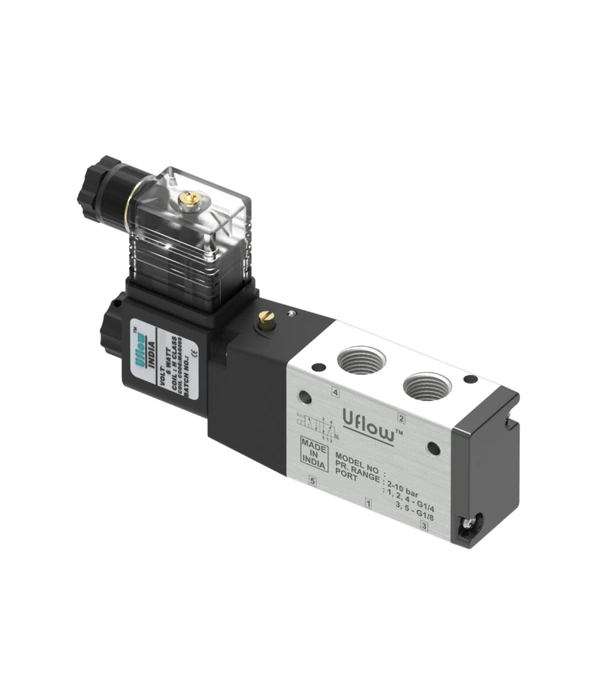 SMPH STAR  Solenoid Air Control Pneumatic Valve Internally Piloted Acting Type Single Electrical Control (3/8" 5/2 WAY (4V 310-10))