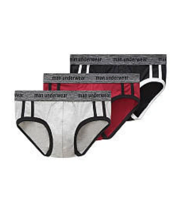 Men's Solid Briefs  - 95 cm.