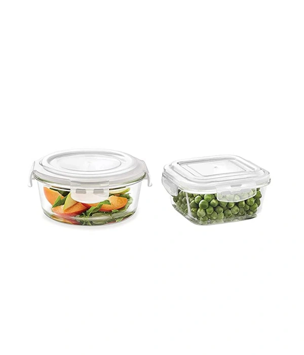 Lifestyle Glass Lunch  Lunch Box, 1 Containers, Grey