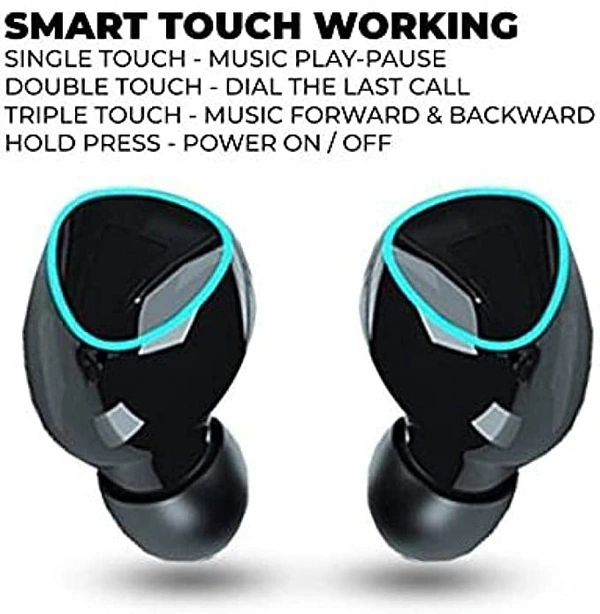 Wireless Touch Bluetooth Earplugs in The Ear Stereo Sport Headsets