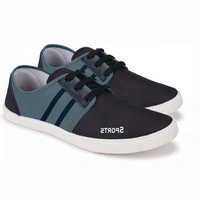 Blue Casual Shoes for Men - Black, UK 7, UK 8