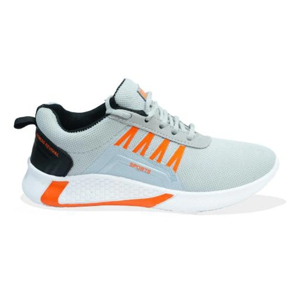 Grey Sports Shoes For Men - Gray, UK7