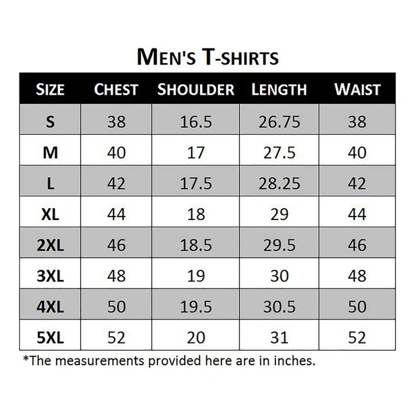  Men's Regular Fit T-Shirt - XL