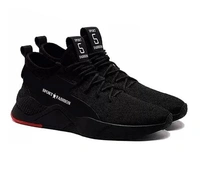  Sports Running Training Hikking & Gym Cycling Shoes  - Black, UK 8